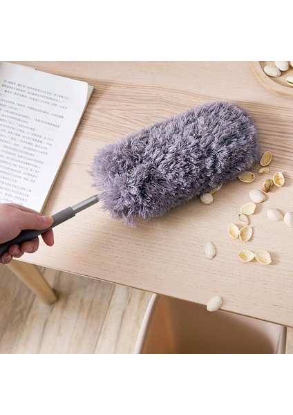 Yeşil Geri Çekilebilir Elektrostatik Silgi, Mikrofiber, Esnek Silgi, Ev Temizliği Tüy Silgi (Yurt Dışından)