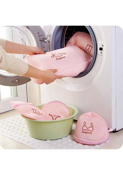 Stil 5 Yenı Fermuarlı Örgü Çamaşır Yıkama Torbası Katlanabilir Narin Lingerie Sütyen Çorap Iç Çamaşır Makinesi Giysi Koruma Ağı (Yurt Dışından)