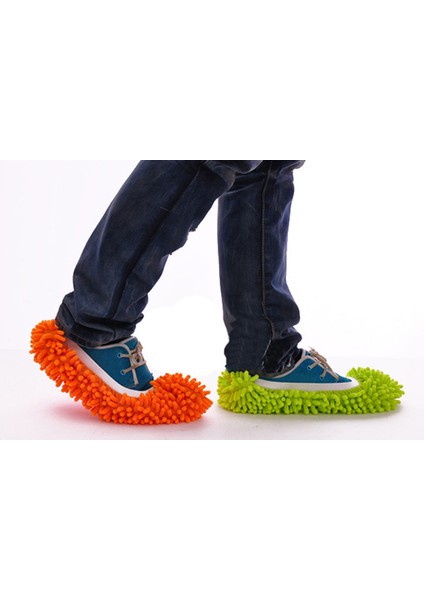 Mavi 1 Adet Tembel Sürükle Ayakkabı Paspas Kapakları Çok Fonksiyonlu Şönil Ayakkabı Temiz Terlik Kapakları (Yurt Dışından) modelleri