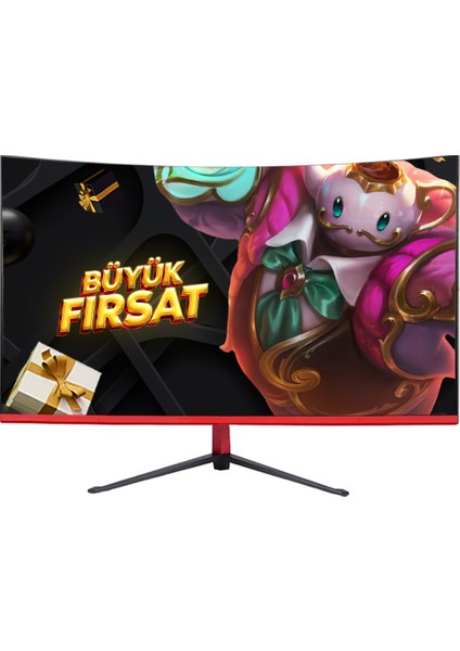 RG540-1010 Plus I5 4570 16RAM 480SSD RX550 23.6 Curved Monitör Oyuncu Bilgisayarı