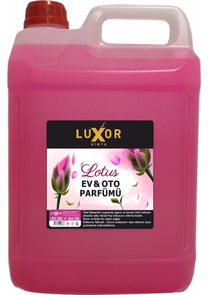 Lotus Çiçeği Ev ve Oto Parfümü 5 Lt