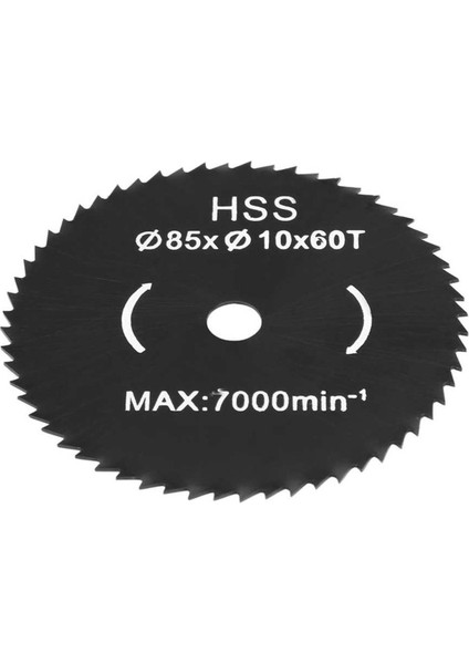 Mini Çelik Daire Testere Bıçağı 85*10MM 60 Diş Kesme Diski (Yurt Dışından)