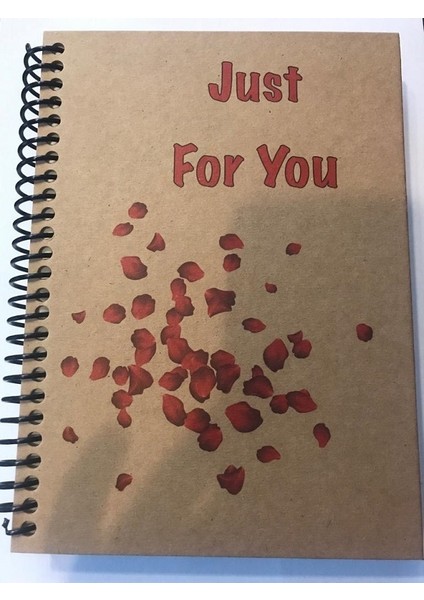 Kraft Spiralli Kareli Defter 16 x 22 cm 100 Yaprak