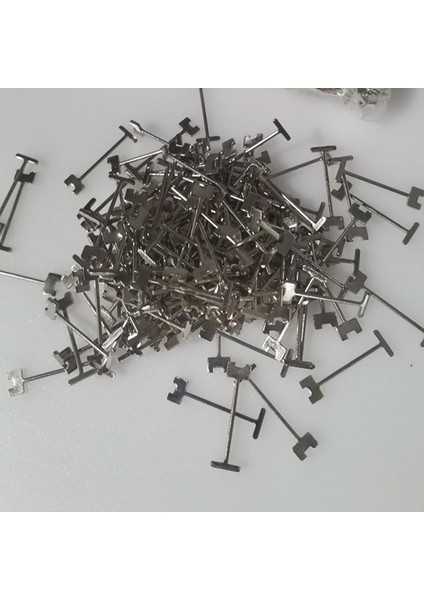 Döşeme Duvar Karosu Tesviye Sistemi 1.5mm Mpj Için 100 Adet Yedek Çelik Iğneler (Yurt Dışından)