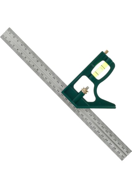 300MM Ayarlanabilir Kombinasyon Kare Açı Cetvel Diy Hassas Ağaç Işleme Cetveli Marangoz Ools Paslanmaz Çelik Ölçme Ools Rengi: Sarı Taban 300MM (A10D09) (Yurt Dışından) fiyatları