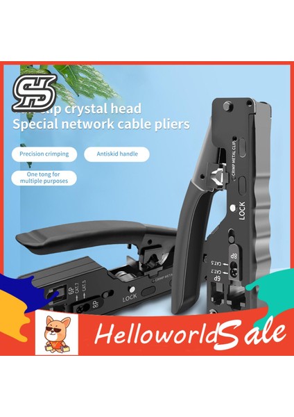 Helloworld Tel Pense Basınç Arayüzü Internet Tel Crimper Kablo Pensesi (Yurt Dışından) indirimleri