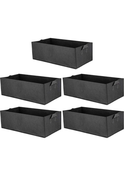 Paket Kumaş Yükseltilmiş Bahçe Yatağı, Kare Bahçe Çiçek Yetiştirme Çantası Vegele Bitki Dikme Çantası Ekici Pot Saplı Bitkiler, Çiçekler, Sebzeler (Yurt Dışından)