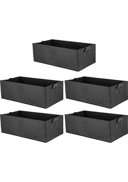 Paket Kumaş Yükseltilmiş Bahçe Yatağı, Kare Bahçe Çiçek Yetiştirme Çantası Vegele Bitki Dikme Çantası Ekici Pot Saplı Bitkiler, Çiçekler, Sebzeler (Yurt Dışından)