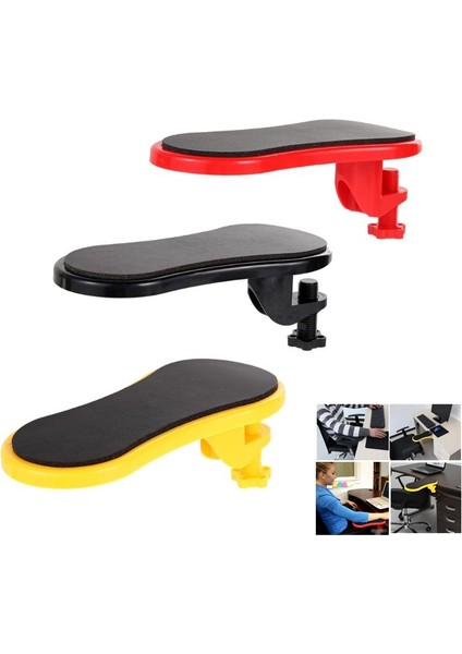 Takılabilir Kol Dayama Pedi Masa Masa Bilgisayar Kol Desteği El Omuz Koruma Mousepad Bilek Dayanakları Sandalye Genişletici Dropship (Yurt Dışından) fiyatları