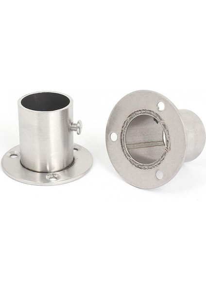 Gardırop 25MM Tüp Paslanmaz Çelik Ray Çubuk Ucu Destek Braketi 2 Adet (Yurt Dışından) fiyatları