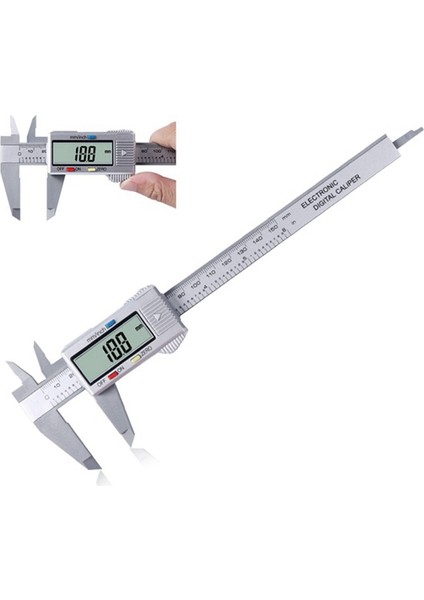 Elektronik Dijital Sürmeli Kumpas 0-150MM Elektronik Sürmeli Kumpaslar Crometer Ölçme Araçları (Yurt Dışından)