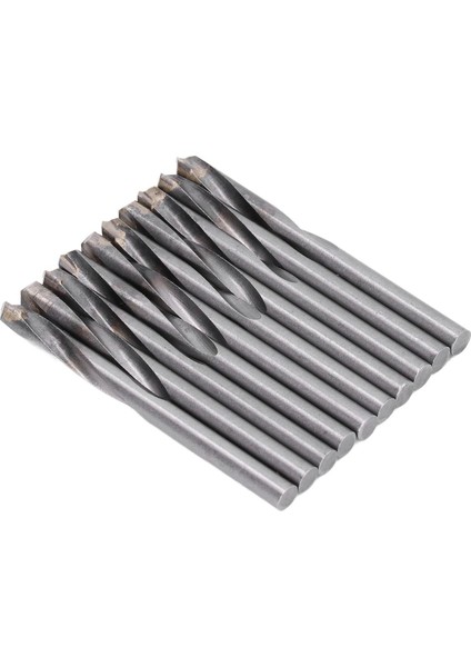 10 Adet Çelik Matkap Ucu 6 mm Düz Şaft Elektrikli Alet Büküm Delme (Yurt Dışından)