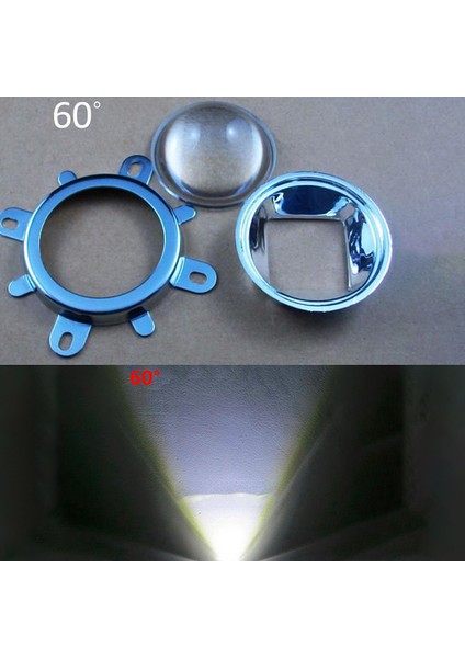 Adet/takım LED Lens Camı Reflektör Kolimatör Sabit Braket Cob Yüksek Güç Çip Sevıch (Yurt Dışından)