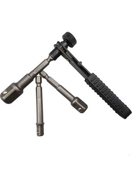 6.35MM 1/4 Inç Mini Basit Hızlı Cırcır Anahtarı Tornavida Soket Anahtarı Çubuk (Yurt Dışından) fırsatları