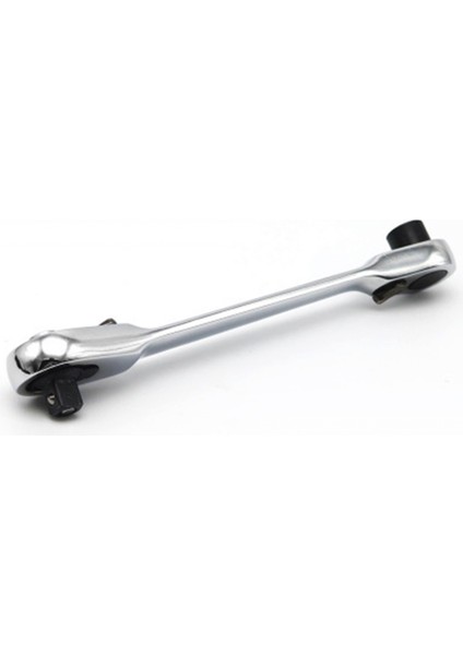 Mini 1/4 Inç Çift Uçlu Hızlı Soket Cırcır Anahtarı Çubuk Tornavida Bit Aracı (Yurt Dışından)