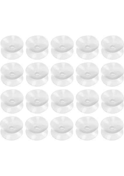 Hyqzltca 20 Adet Çift Taraflı Vantuz - Cam, Plastik Için Vantuz - 30MM Genişlik (Yurt Dışından) modelleri