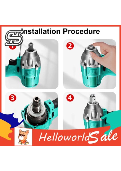 Helloworld Elektrikli Anahtar Adaptörü Kurulumu Kolay Çok Amaçlı Darbeli Anahtar Dönüşümü (Yurt Dışından)