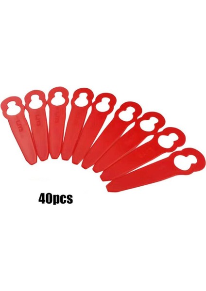 Çim Biçme Makinesi Için Plastik Bıçaklar-40 * Plastik Bıçaklar-Kırmızı (Yurt Dışından) fiyatları