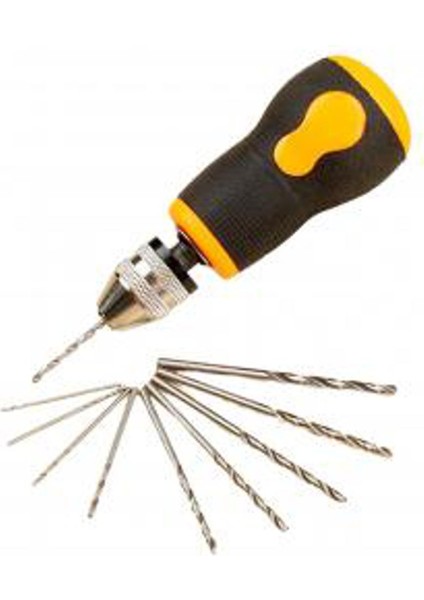 0.5-3.2mm Mini Kaymaz Turp Kafa El Büküm Matkap Ağaç Işleme Delme Aracı (Yurt Dışından)