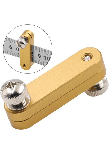 Çelik Cetvel Konumlandırma Bloğu Ağaç Işleme Scribe Çizim Işareti Çizgi Ölçer Mpj (Yurt Dışından)