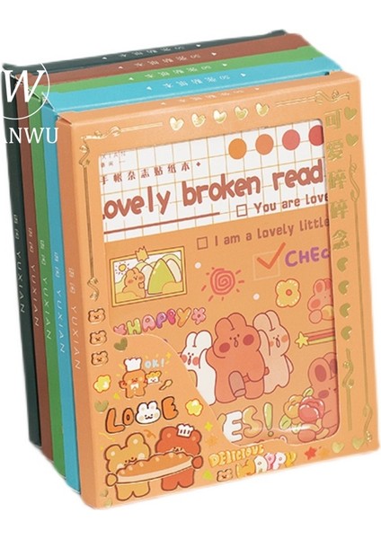 Jıanwu 50 Adet Sevimli El Hesabı Dergisi Çıkartma Kitabı Yaratıcı Desen Dıy Scrapbooking Kolaj Günlüğü Çıkartmalar Kawaii Kırtasiye (Yurt Dışından) indirimleri