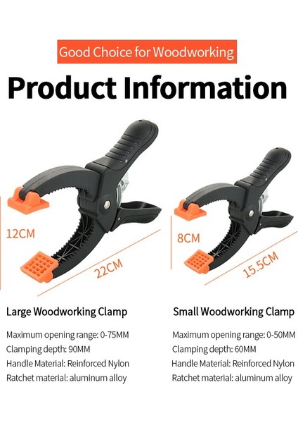 Evrensel Fikstür Kelepçe Marangoz Kelepçesi Ağaç Işleme Kelepçe Aracı Ahşap Tahta Sabit Kelepçe Ayarlanabilir Güçlü Cırcır Kelepçe (Yurt Dışından) modelleri