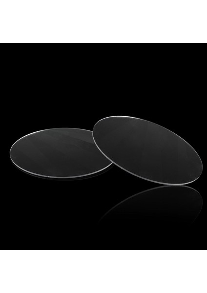 Şeffaf 3mm Kalınlığında Ayna Akrilik Yuvarlak Disk ÇAPI:60MM (Yurt Dışından)
