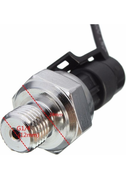 Basınç Dönüştürücü Sensörü 5V 0-1.2mpa Gaz Su Havası Için Yağ Yakıtı (Yurt Dışından)