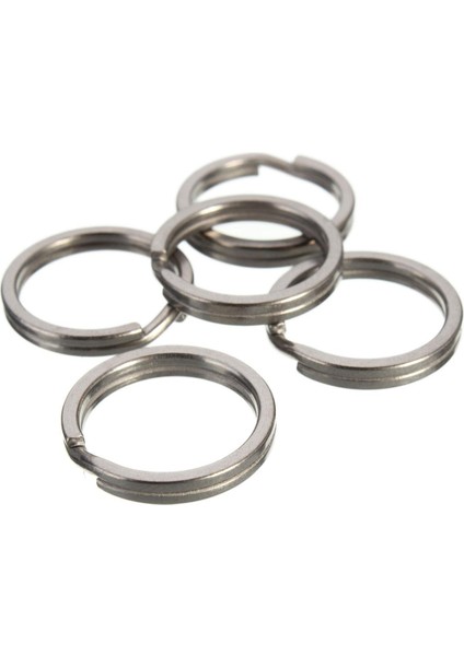 Geleneksel Edc Dişli Titanyum Ti Anahtarlık Anahtarlık Bölünmüş Yüzük 4-12 '' 10-32MM Yenı (Yurt Dışından)