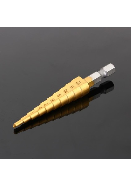 Hss Titanyum Adım Matkap Uçları 3-12MM Adım Koni Kesme Ahşap Metal Delme Seti Elektrikli El Aletleri (Yurt Dışından) indirimleri