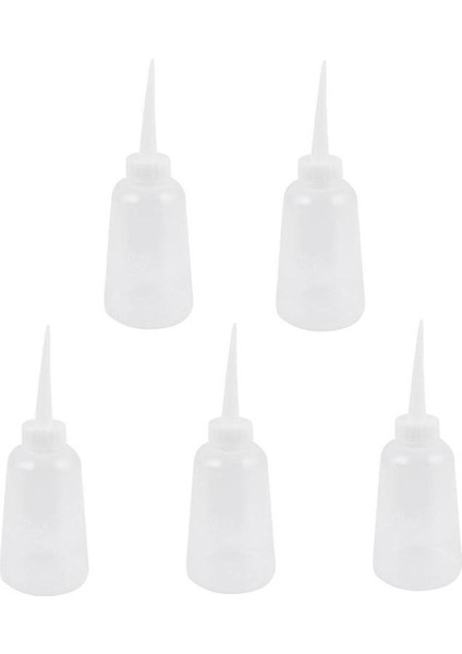 Adet Endüstriyel Şeffaf Plastik Yapışkan Jel Yağ Basınçlı Şişe 250 ml (Yurt Dışından)