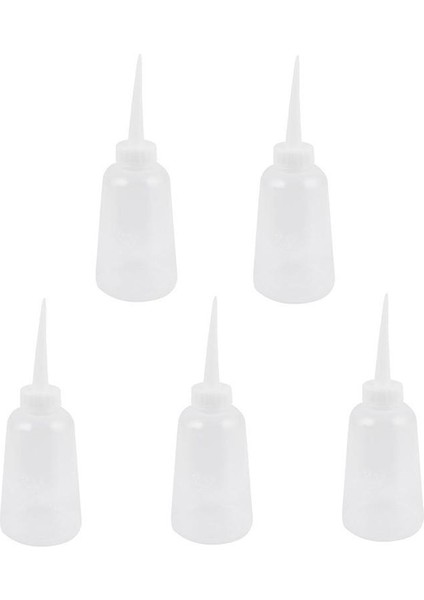 Adet Endüstriyel Şeffaf Plastik Yapışkan Jel Yağ Basınçlı Şişe 250 ml (Yurt Dışından)