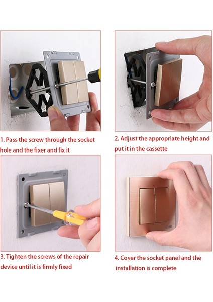 10 Adet * 86 Anahtar Tipi Duvar Soketi Tamir Kaset Alt Tamircisi Boxpole Bağlantı Kutusu Evrensel (Yurt Dışından) fırsatları