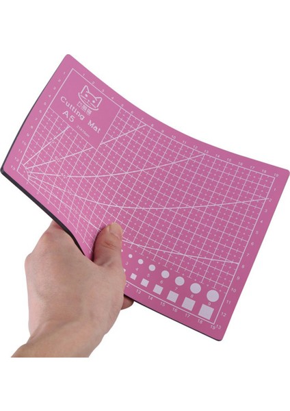 A5 21X15 cm Dayanıklı Kendini Iyileştiren Kesme Mat Pad Kaymaz Tahta Dıy El Sanatları Aracı (Yurt Dışından)
