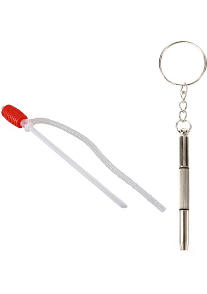 Srıwen 2020 Mini Tornavida 3'ü 1 Arada Düz Somun Altıgen Içi Boş Anahtarlık Motorlu Güneş Gözlüğü Yakıt Sıvı Transfer Pompası Borusu (Yurt Dışından)