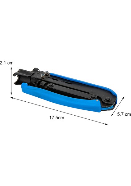 RG59/6 F Tipi Konnektör Çok Fonksiyonlu Koaksiyel Sıkıştırma Pensesi Sıkma Aleti (Yurt Dışından) fiyatları