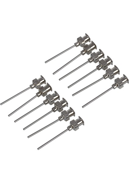 Paslanmaz Çelik Luer Lock Dağıtım Iğnesi Ucu, 18 Ayar, 0,57 mm Id x 1,18 mm Od, 1 Inç Uzunluk (12'li Paket) (Yurt Dışından) fiyatları