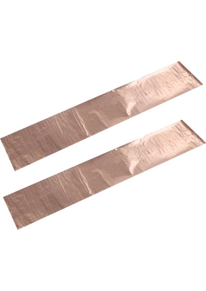 2x Bakır Folyo Bant Koruyucu Levha 200 x 1000MM Çift Taraflı Iletken Rulo (Yurt Dışından)