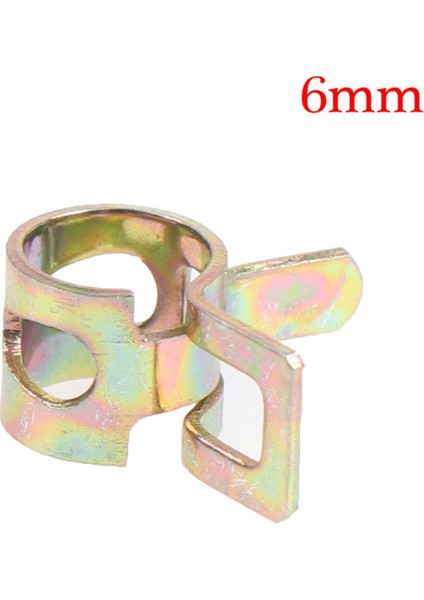 10 Adet/takım Yaylı Bant Yakıt Hortum Klipsleri Silikon Boru Kelepçesi 6mm 7mm 8mm 9mm 10MM Sevıch (Yurt Dışından)