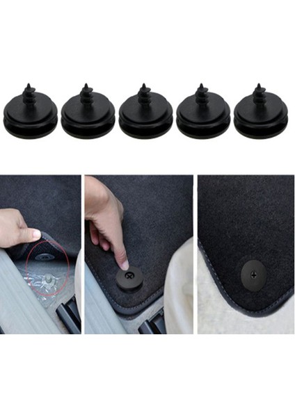 10 Adet Otomatik Raptiye Zemin Mat Toka Antiskid Ped Raptiye Araba Raptiye Klipleri Güneş Işığı Süper Mağaza (Yurt Dışından) modelleri