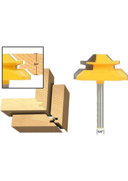 1/4 Kolu 45 Derece Ağaç Işleme Gravür Aracı Tungsten Karbür Cnc Ahşap Araçları Karbür Alaşımlı Ahşap Freze (Yurt Dışından)