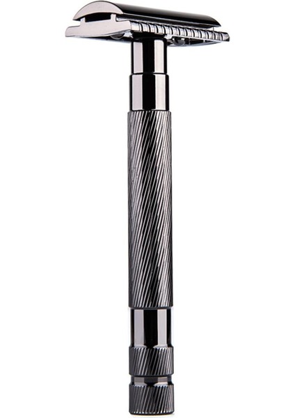 Güvenlik Çift Kenarlı Jilet Erkekler Için Berber Düz Jilet Tutucu Erkek Tıraş Yüz Tıraş Bıçağı Tıraş Makinesi (Yurt Dışından)