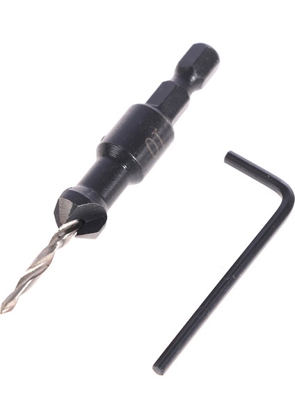 4pcs 3/3.5/4/4.5mm Hex Hızlı Değişim Şaft Havşa Konik Matkap Uçları Podazz (Yurt Dışından)