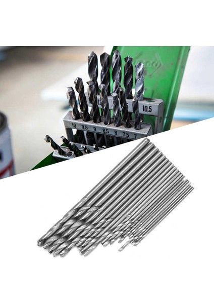 Mini Matkap 20 Adet Mikro Hss Bükülmüş Set 0,3 Mm-1,6 mm Ahşap Plastik Için Kılıfla - Kalite Bizim Kültürümüzdür (Yurt Dışından)