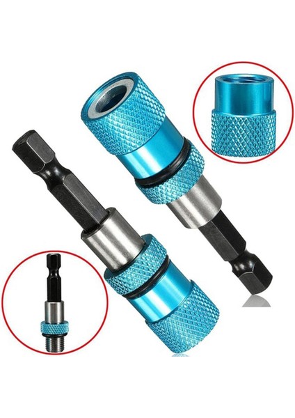 Elektrikli Matkap Tornavida Için 1/4 Hex Shank Manyetik Bit Tutucu Uzatma Çubuğu (Yurt Dışından)