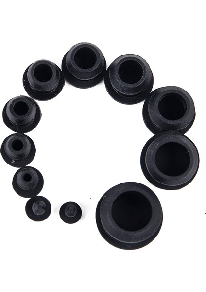 10 Adet Silikon Kauçuk Geçmeli Delik Fişi 2.5-14MM Körleme Uç Kapakları Mühür Stoper Anlan (Yurt Dışından)