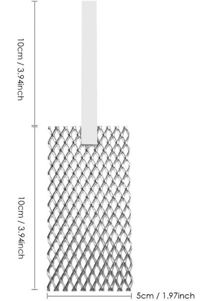 20X5 cm Örgü Platinleştirilmiş Titanyum Anot Rodyum Takı Kaplama Plaka Aracı Örgü Saplı Takı Aracı Kuyumcu Için (Yurt Dışından)