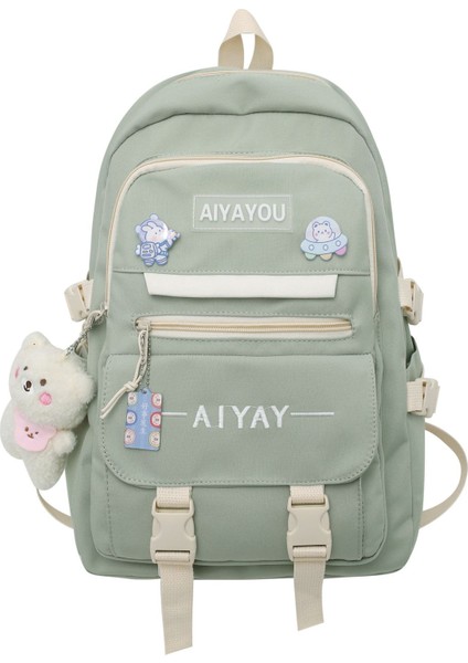 Büyük Kapasiteli Öğrenci Okul Çantası Çok Bölmeli Sırt Çantası Askılı (Yurt Dışından)