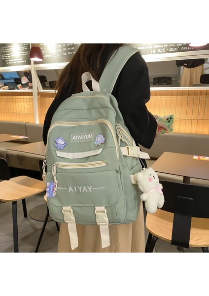 Büyük Kapasiteli Öğrenci Okul Çantası Çok Bölmeli Sırt Çantası Askılı (Yurt Dışından) fırsatları