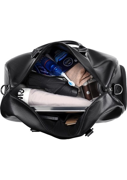 Büyük Kapasiteli Seyahat Saklama Çantası Islak ve Kuru Ayrı Çanta Crossbody Çantası (Yurt Dışından) fırsatları